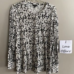 Print Lucky Brand Button Down